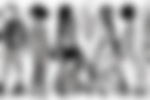 girl walking with a boy tattoo idea