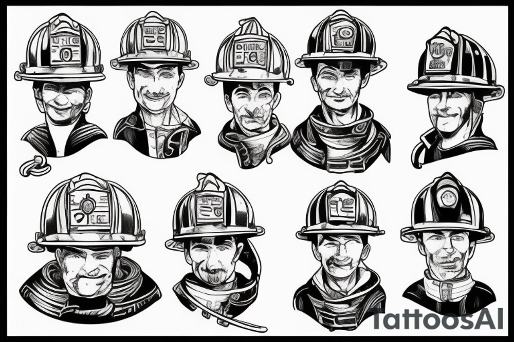 Fireman Russian tattoo idea