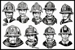 Fireman Russian tattoo idea