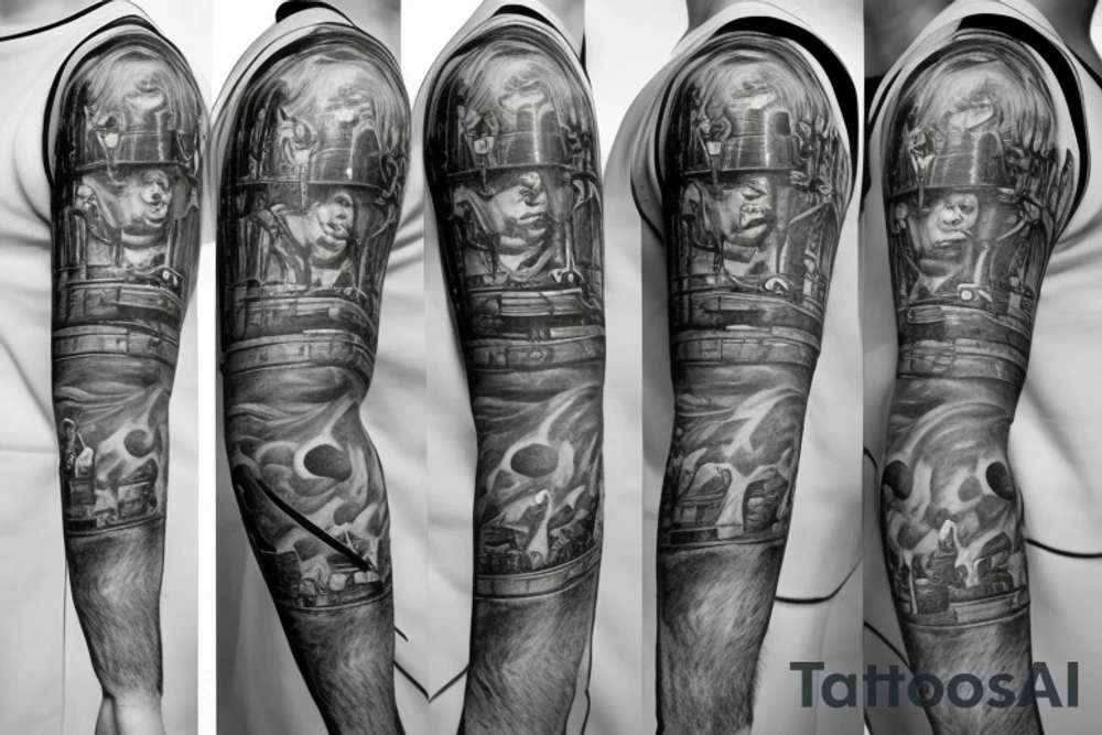Fireman Russian tattoo idea