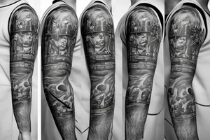 Fireman Russian tattoo idea