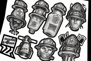 Fireman tattoo idea