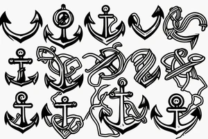 Fouled anchor tattoo idea