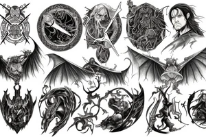 lord of the rings tattoo idea