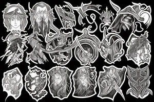 lord of the rings tattoo idea