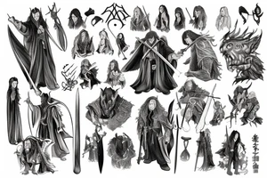 lord of the rings tattoo idea