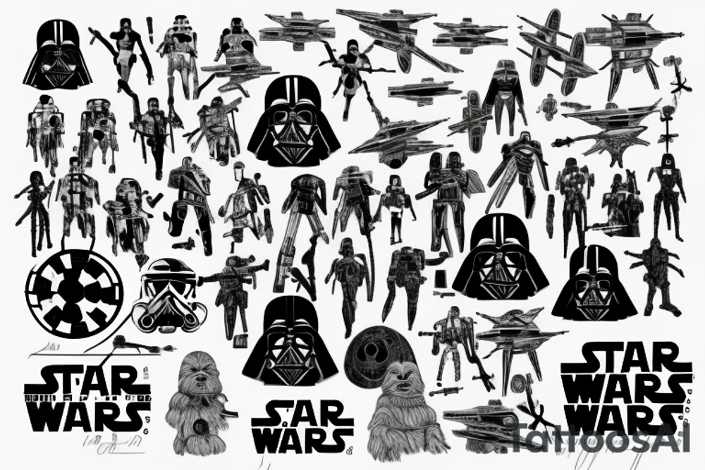 Star wars tattoo idea