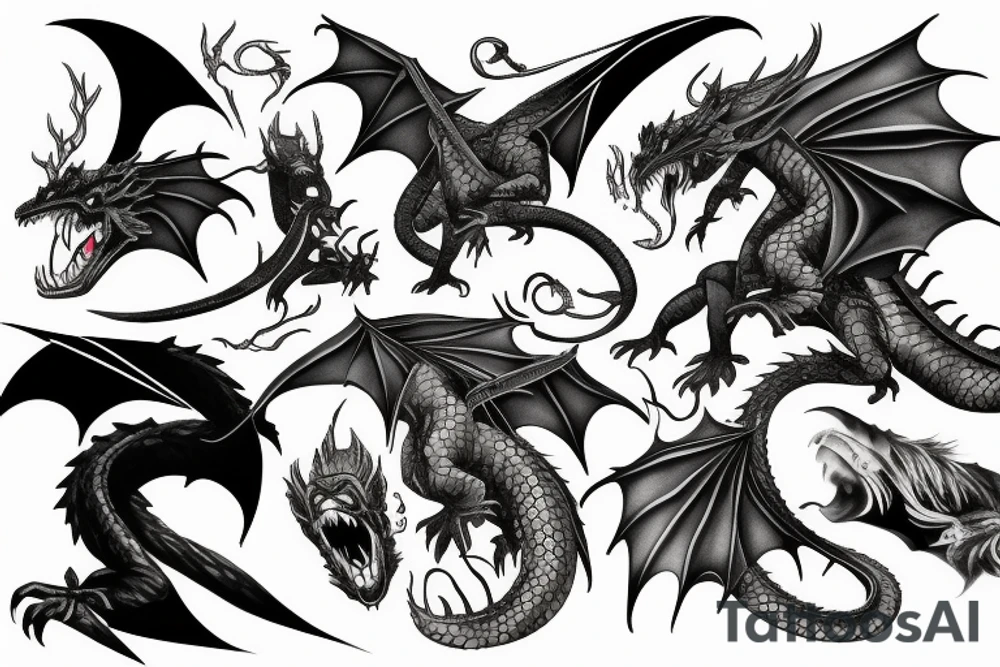 Dragonslaywr from berserk anime tattoo idea