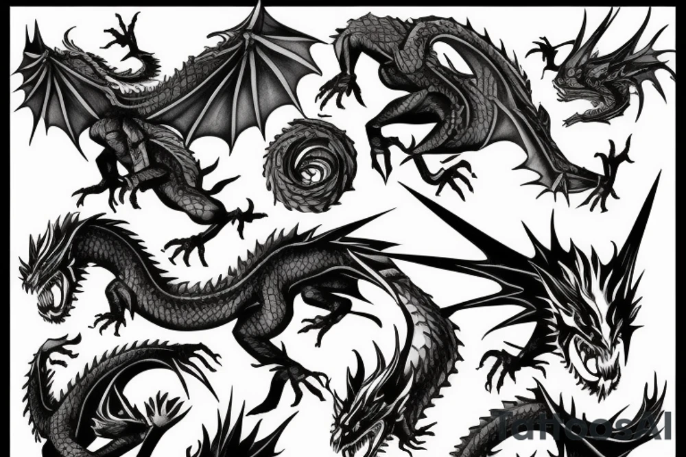 Dragonslaywr from berserk anime tattoo idea