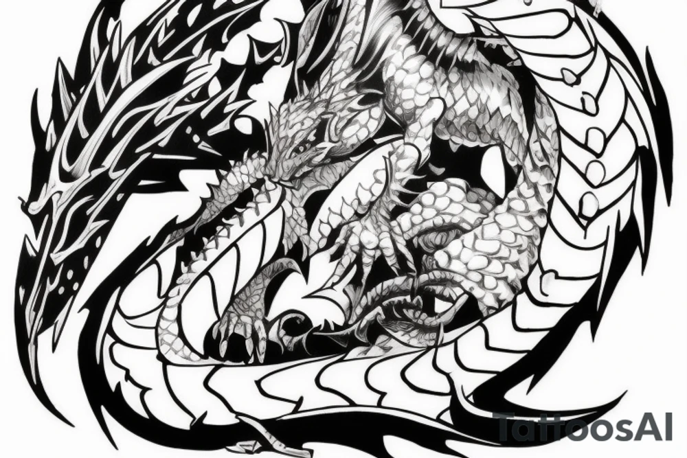 Dragonslayer from berserk anime tattoo idea