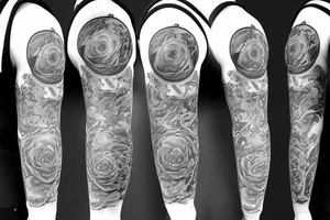 Distorted pocketwatch tattoo idea