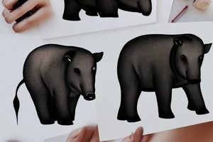 Tapir tattoo idea