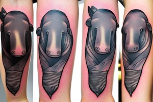 Tapir tattoo idea