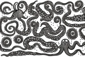 Big Sparkly Octopus tattoo idea