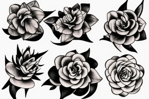 Camellia tattoo idea