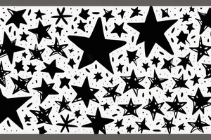 STARS IN A ROW tattoo idea