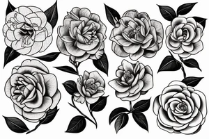 Camellia tattoo idea