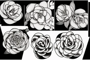 Camellia tattoo idea