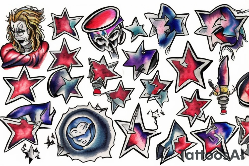Star Platinum tattoo idea