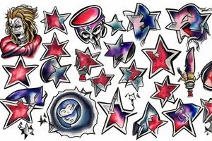 Star Platinum tattoo idea