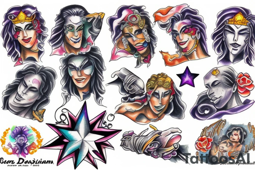 Star Platinum tattoo idea