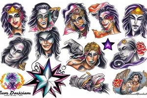 Star Platinum tattoo idea