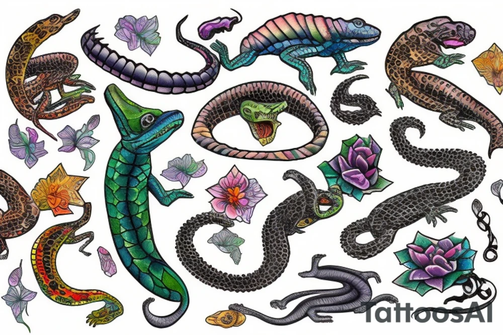 reptilia tattoo idea