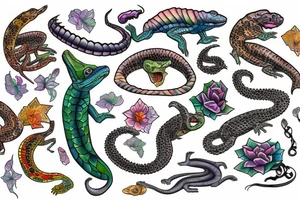 reptilia tattoo idea
