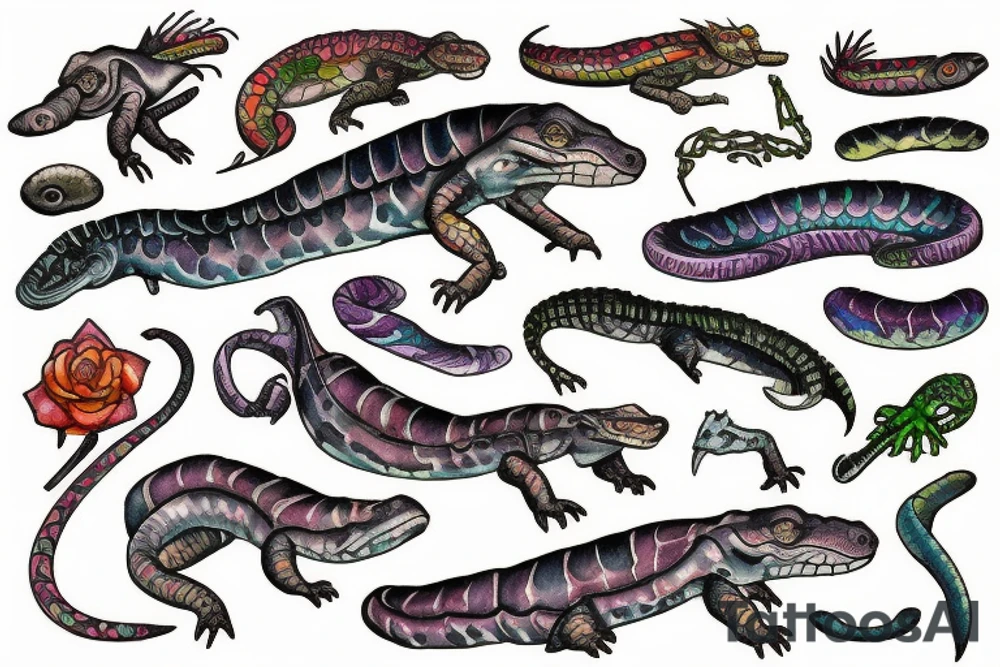 reptilia tattoo idea