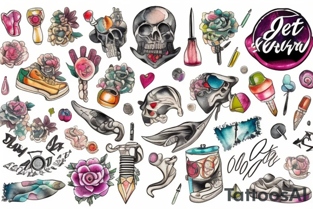 get what you get tattoo idea