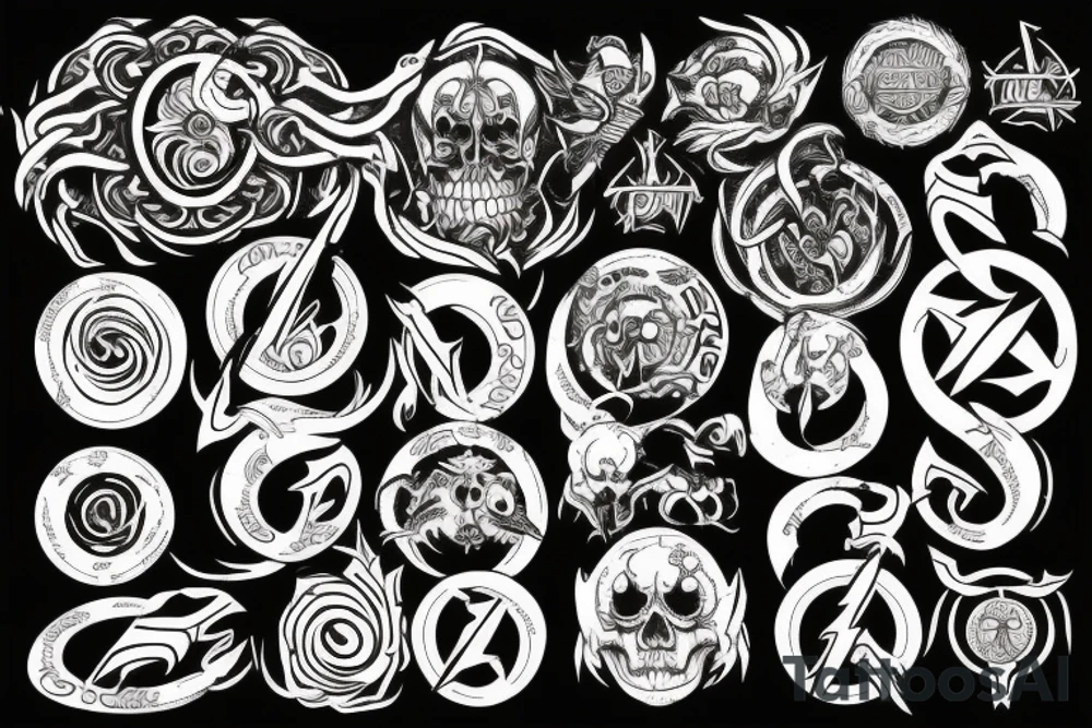 9 circles of Hell tattoo idea