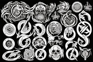 9 circles of Hell tattoo idea