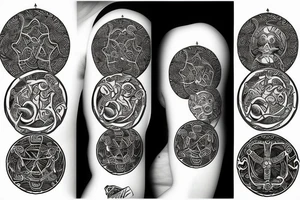 9 circles of Hell tattoo idea
