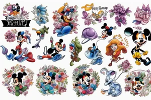 disney tattoo idea