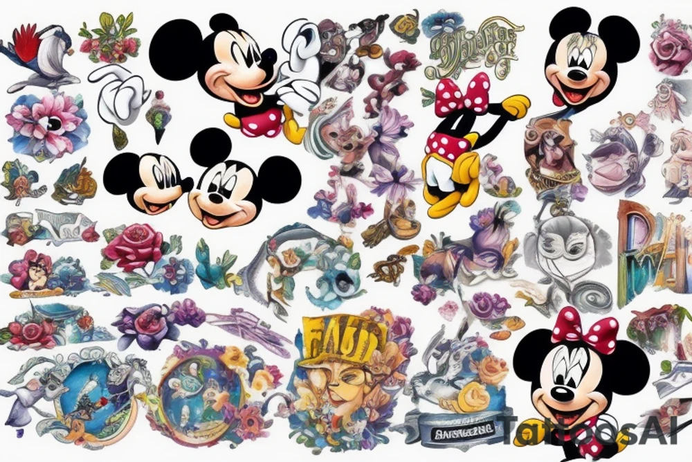 disney tattoo idea