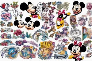 disney tattoo idea
