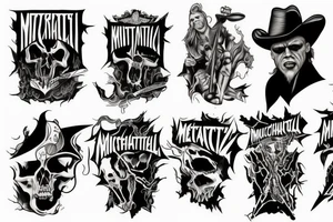Metallica master of puppets tattoo idea