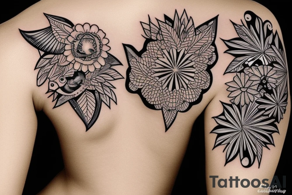 little bird tattoo idea