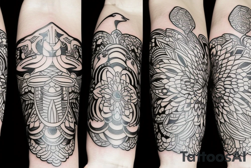 little bird tattoo idea