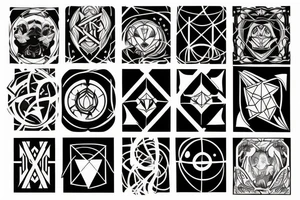 i am the master of my own fate tattoo idea