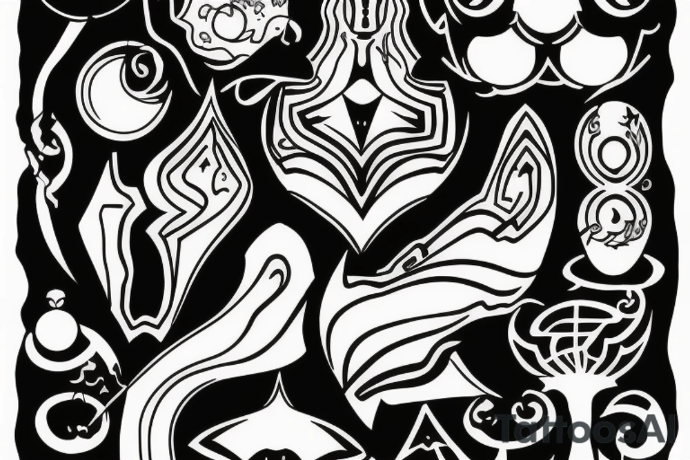i am the master of my own fate tattoo idea
