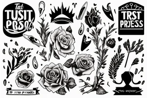 trust the process tattoo idea