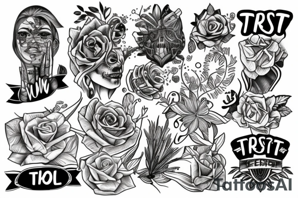 trust the process tattoo idea