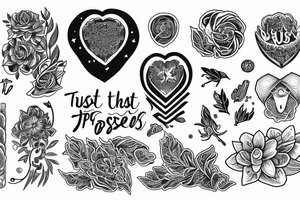 trust the process tattoo idea