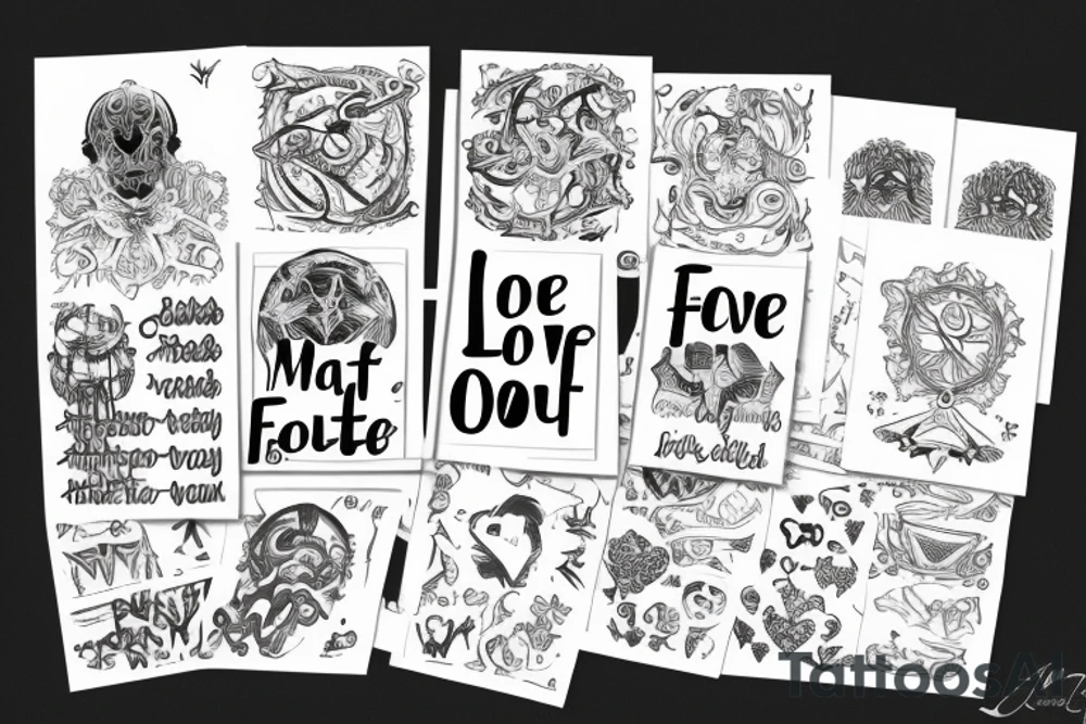 master of my own fate, i love myself tattoo idea