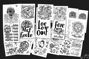 master of my own fate, i love myself tattoo idea