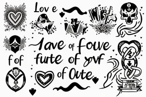 master of my own fate, i love myself tattoo idea