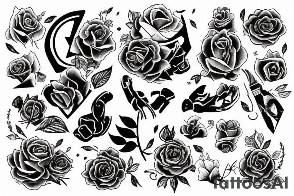 Астронавт tattoo idea