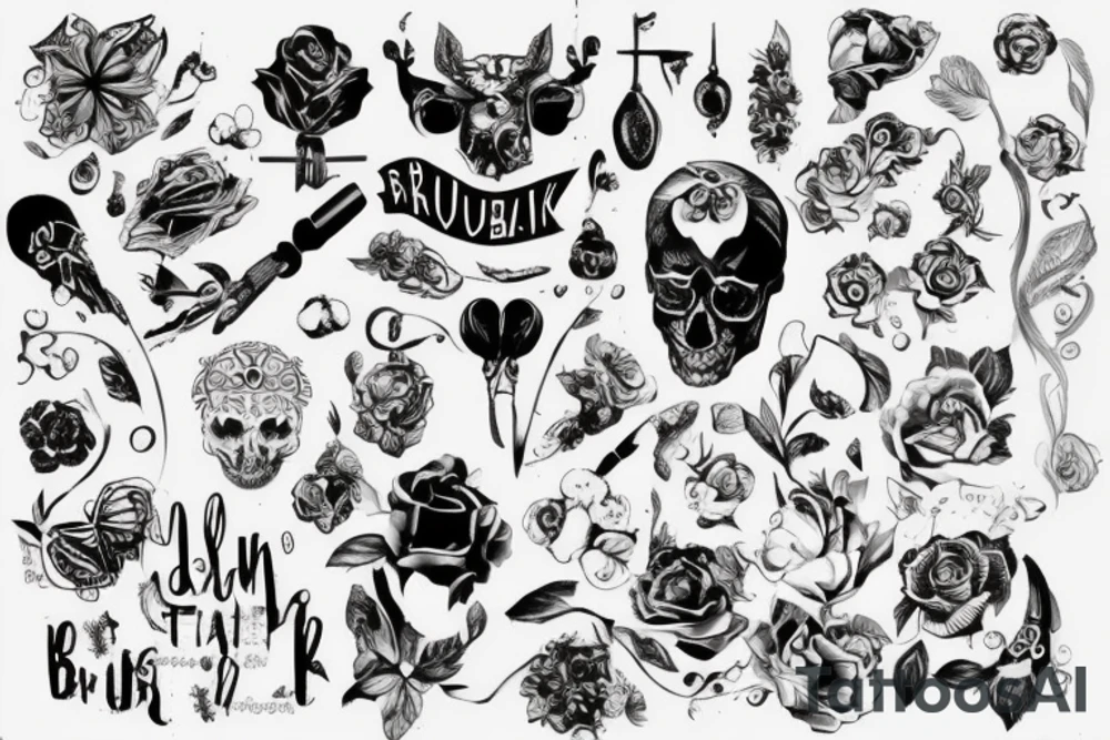 Рукав в Скандынавском стиле викинги бои один tattoo idea