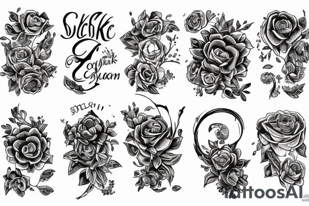 Рукав в Скандынавском стиле tattoo idea